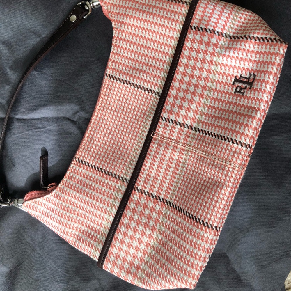 Lauren by Ralph Lauren Plaid Mini Bag
